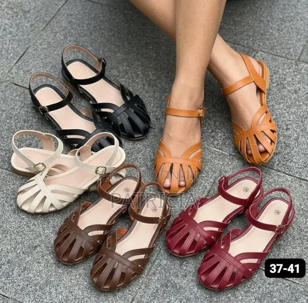 African Classics Sandal za Ngozi za Wanawake - 1