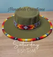 Beaded Fedora Hats - 4