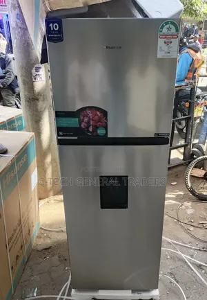 Hisense 320L Friji Milango Miwili na Dispenser ya Maji