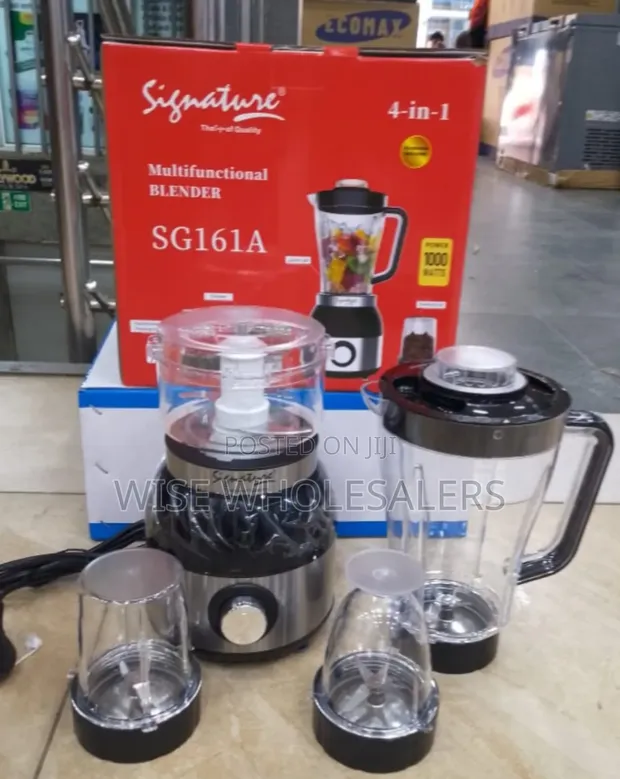 Signature Blender 4-in-1 1.8L 1000W Silver - 1
