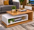 Executive Floating Laminated Coffee Table - 2
