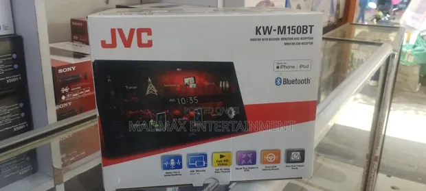 JVC KW-M150BT Double-DIN Multimedia Receiver - 1