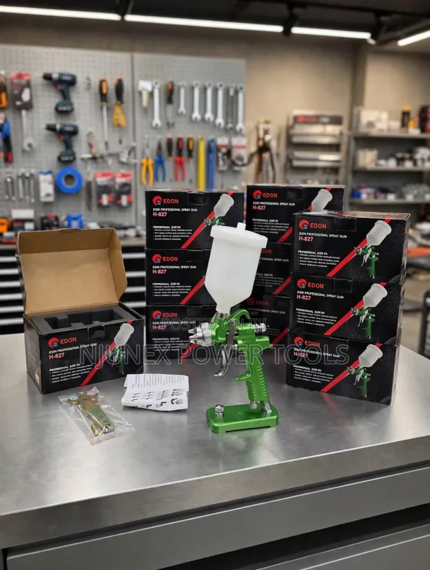 Edon H-827 HVLP Gravity Feed Spray Gun - 1