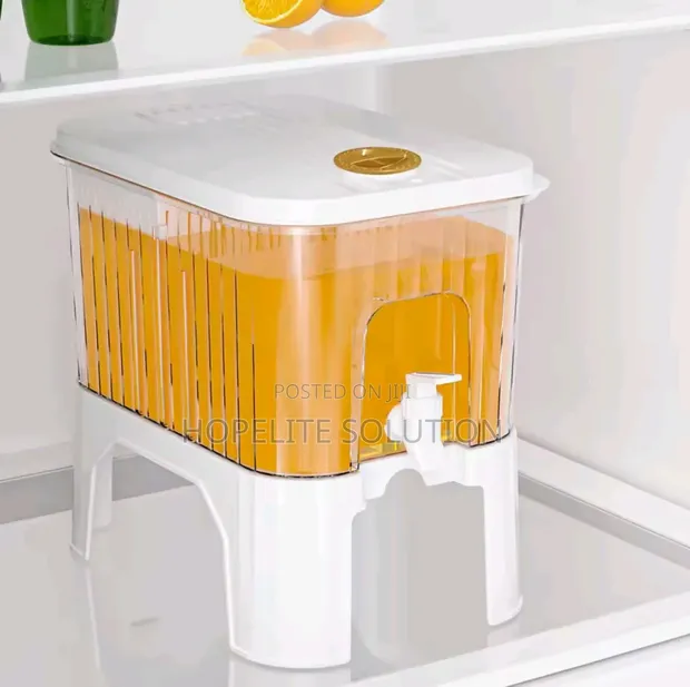 Juice Water Pitcher yenye Stand na Tap - 1