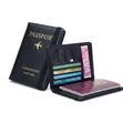 Quality Leather Passport Card Holder - 1