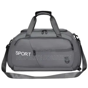 Sports Duffle Bag yenye Sehemu ya Viatu