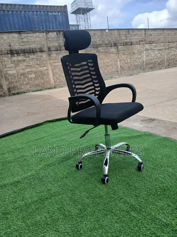 Brand New Office Chair with Headrest - 1