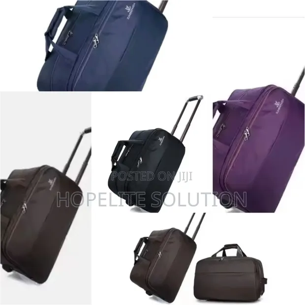 Haveron Quality Duffle Trolley Pull Bag 11" - 1
