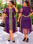 Set ya Gauni na Koti Vipande Viwili - 2