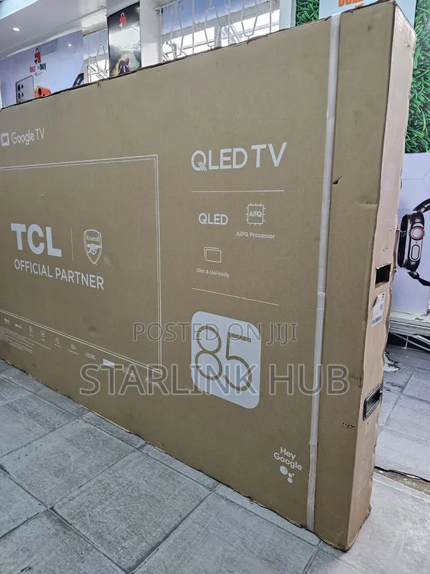 TCL 85" QLED 4K Smart Google TV (85P7K) - 1
