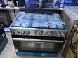 Haier 90x60cm 5-Burner Gas Cooker with Wok Burner & Full Oven - 1