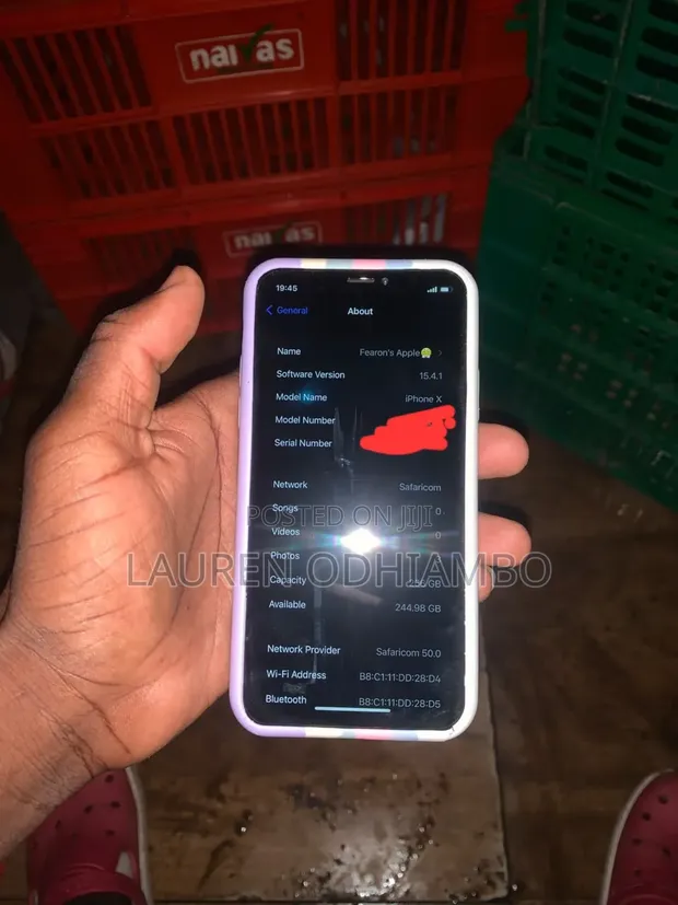 Apple iPhone X 256GB Kijivu - 1