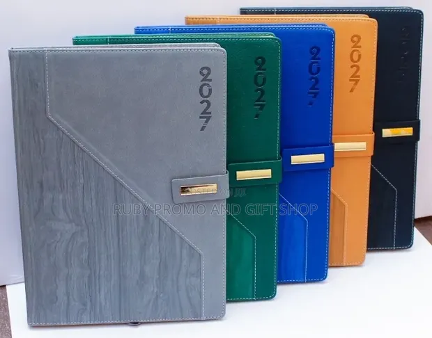 Diary/Planner ya A5 ya 2027 ya Kifahari - 1