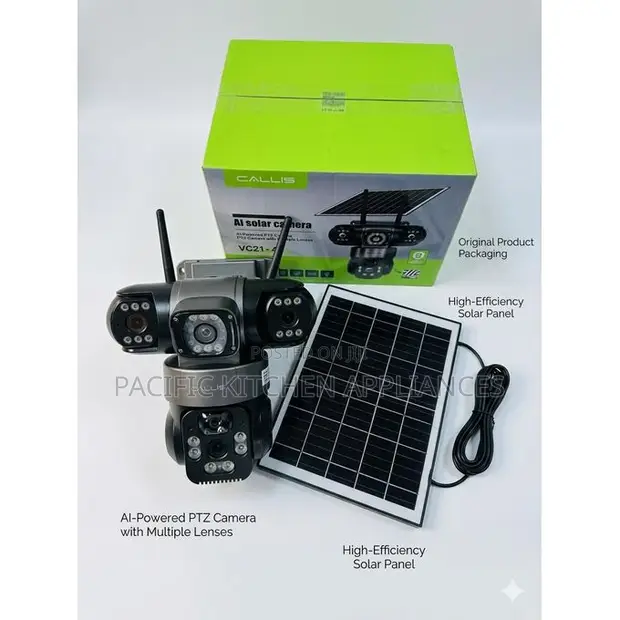 Calus VC 22-4g 4K AI Solar Camera 3-in-1 Surveillance - 1