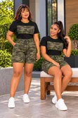 Women's Combat Short 2 PC Set - Brand New - 2