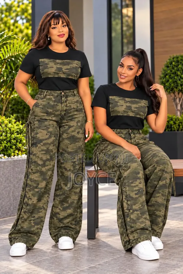 Suti Mpya ya Camouflage Print ya Premium - 1