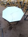 Nesting Coffee Table - Brand New Metal & Glass - 1
