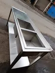 Double Bowl Stainless Steel Sink with Worktop - 2