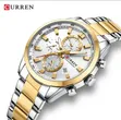 New Curren Chronograph Watch #8445 - 1
