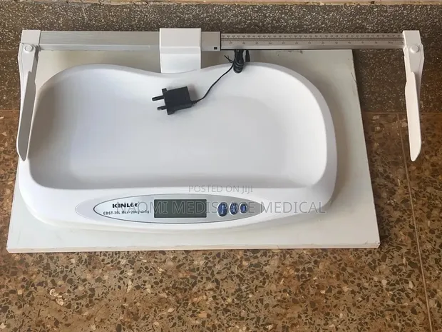 Pediatric Digital Scale yenye Heightometer - 1