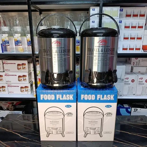9.5L Urn ya Chai yenye Tupu Mbili - 1