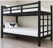 5x6 Metallic Double Decker Bed Frame - 1
