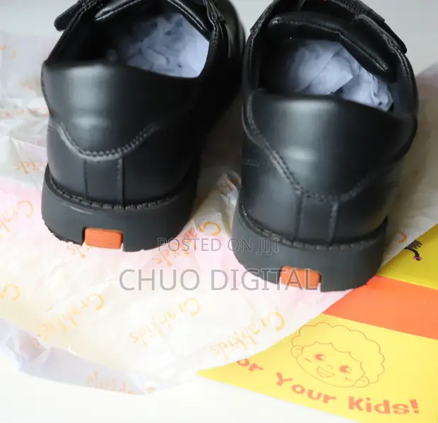 Crab Kids Boys Leather School Shoes Size 39 - 1