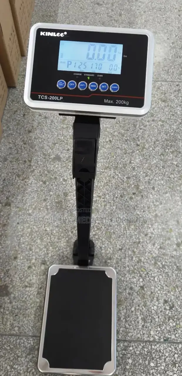 Kinlee Digital Height and Weight Scale with BMI - 1