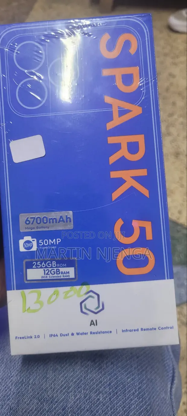 New Tecno Spark 50 128GB Purple - 1