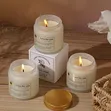 100g Frosted Glass Scented Candle - 3