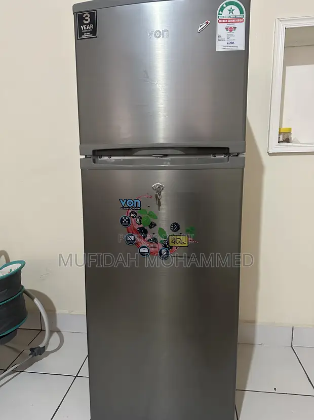 Von Friji - Juu ya Freezer, Kijivu - 1