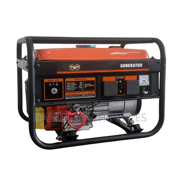 Hisaki Japan HK3000EN Petrol Generator 2.8kVA Key Start - 1