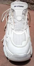 YH+STUDIO Chunky White Sneakers - Size 43 - 4