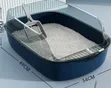 Open Top Cat Litter Box + Free Scoop - 4