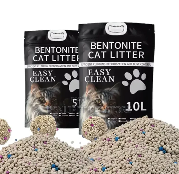 Bentonite Easy Clean Cat Litter - 10L - 1