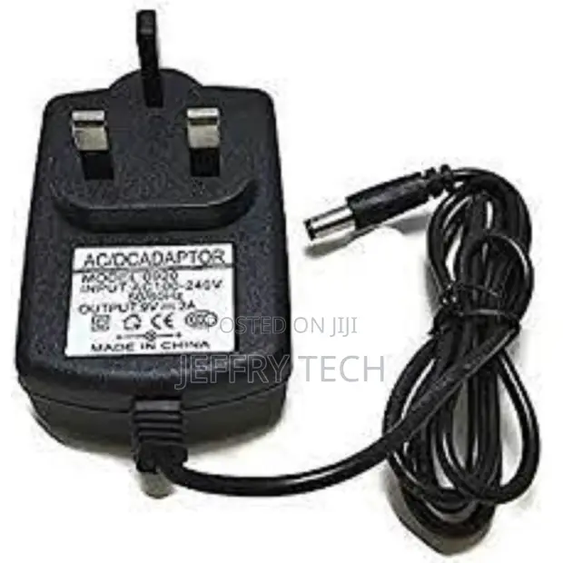 AC Power Adapter 9V 2A for CCTV, LED, Router - 1