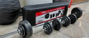 York 50kg Dumbbell Set Zinazoweza Kurekebishwa kwa Home Gym