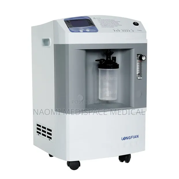 J5 Oxygen Concentrator Mpya Kabisa - 5L/Min, 93% Usafi - 1