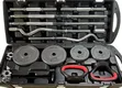 58KG Adjustable Dumbbell and Barbell Set with Case - 2