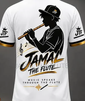 JTF T-Shirts - Nyeupe, Ukubwa Mmoja, Mpya Kabisa