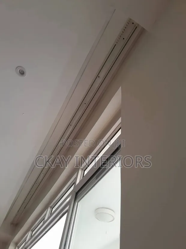 Double Curtain Track Rail - Urefu wa Metre 6 - 1