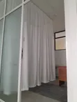 White Hook Tape Hospital Curtains - Good Quality - 2