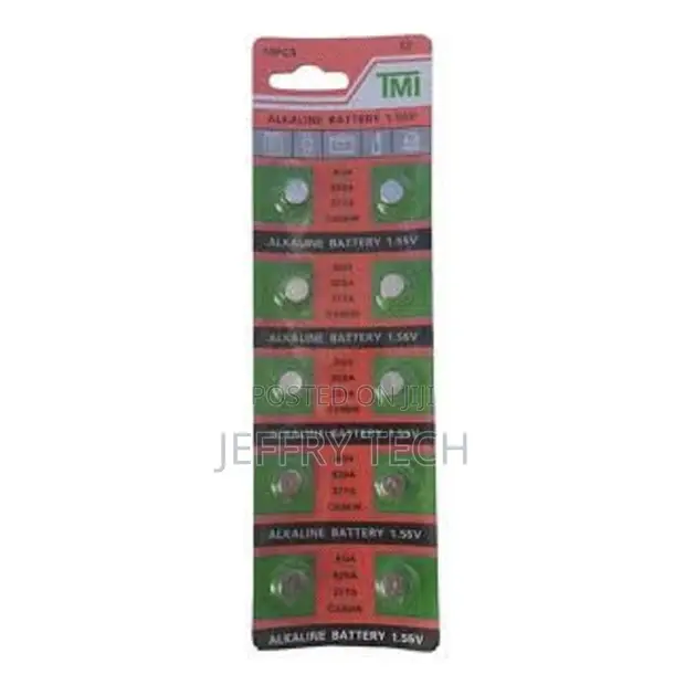 Betri ya TMI AG4 377 LR626SW 1.5V Alkaline - 1