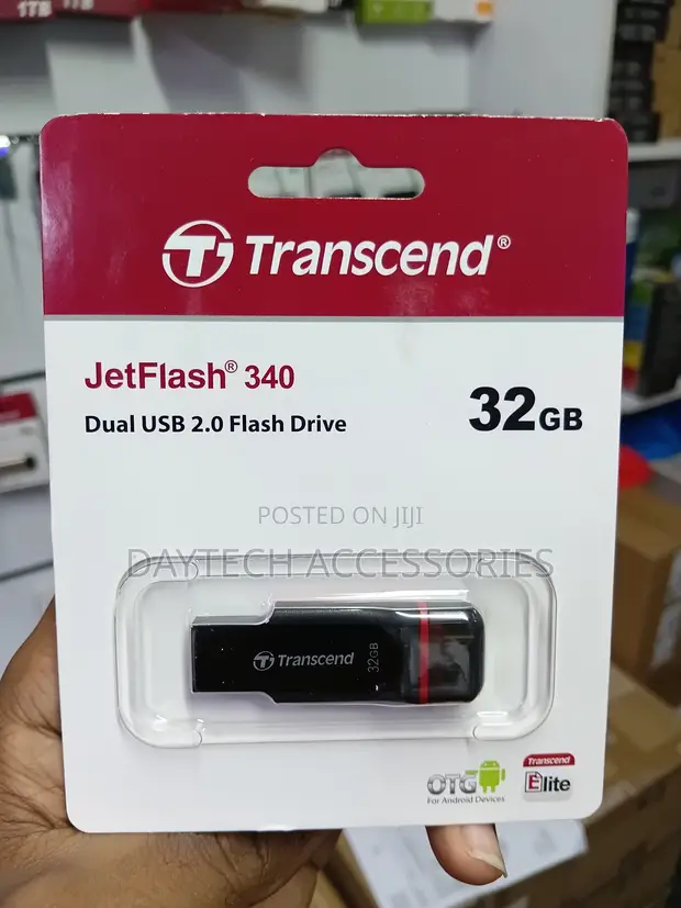 Transcend 32GB USB 2.0 Flash Drive - 1