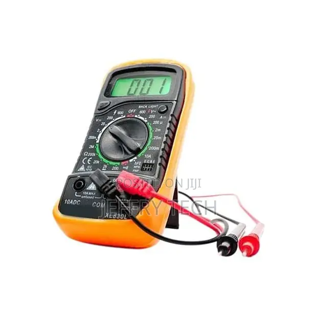 Digital Multimeter XL830L - 600V AC/DC, 10A - 1