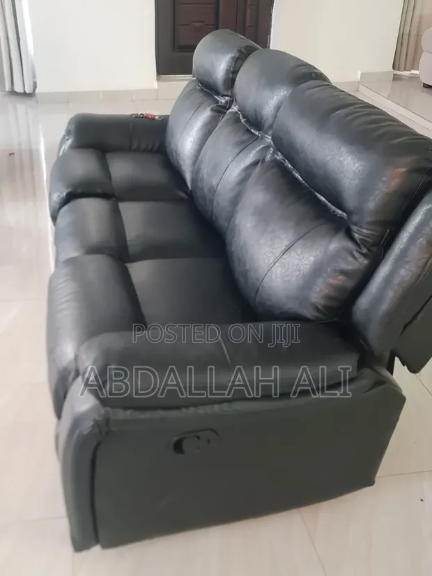 Seti ya Sofa ya Ngozi ya Viti 6 vya Recliner - 1