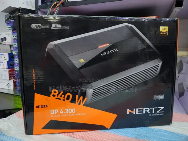 Hertz Dp 4.300 4-Channel Amplifier - 1