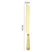 Gold Stainless Steel Cake Server Set - 4