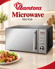 Ramtons Microwave Oven - Nyeusi - 3
