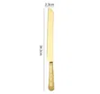Gold Stainless Steel Cake Server Set - 4